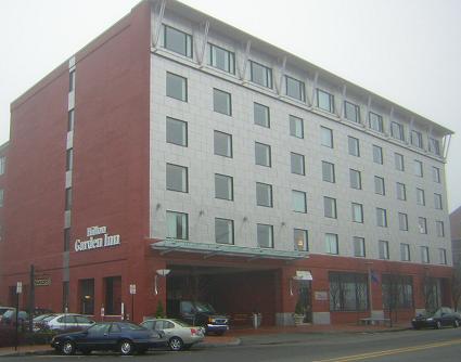 New Hilton in downtown Portland, Maine