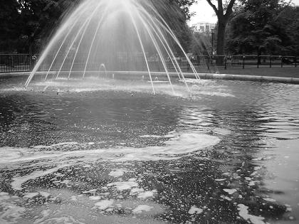 Fountain in Lafayette Park, Washington D.C.